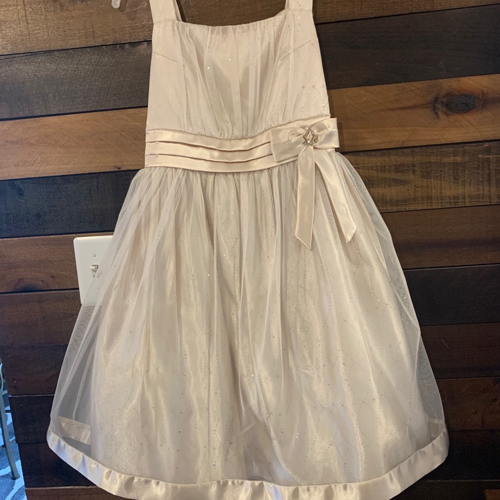 Girls Sparkly Formal Dress
